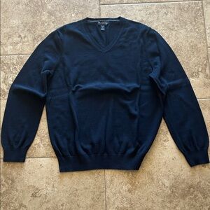 Jos. A. Bank Dark Blue V-Neck Sweater